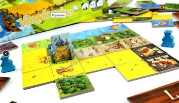 FoxGames Kingdomino НАСТОЛЬНАЯ ИГРА Тактическая и стратегическая ДЛЯ ВСЕЙ СЕМЬИ