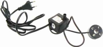 НАСОС-ФОНТАН НАСОС СВЕТИЛЬНИК 4X LED 65см