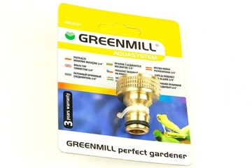 СОЕДИНИТЕЛЬ ЛАТУННОЙ ЛЕНТЫ GREENMILL РАЗЪЕМ 3/4