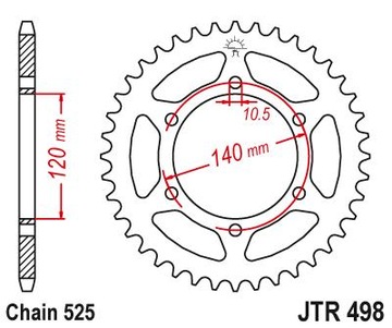 Комплект привода Kawasaki ZR7/S, цепь X-Ring!