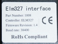 ELM II 327 OBD2 USB-ДИАГНОСТИЧЕСКИЙ интерфейс для Fiat