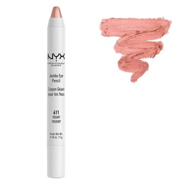 NYX PROFESSIONAL JUMBO EYE PENCIL Wielozadaniowa kredka do oczu 611 YOGURT