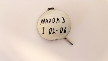фото thumb №1, Заглушка фаркоп бампер зад заднего mazda 3 i bk 03-06 версия hb