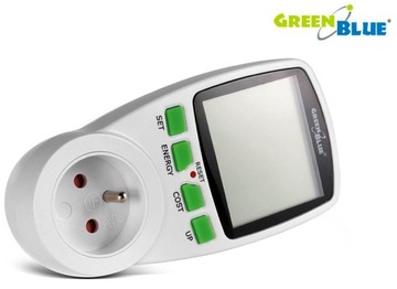 СЧЕТЧИК ЭНЕРГИИ СЧЕТЧИК ВАТТ GreenBlue GB202