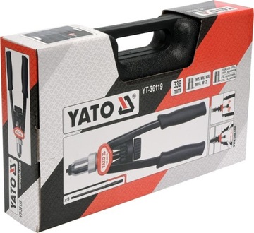 YATO YT-36119 РУЧНАЯ ЗАКЛЕПКА ЗАКЛЕПКА M5-M12