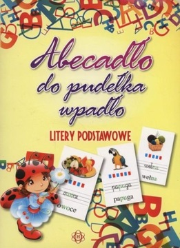 Abecadło do pudełka wpadło LITERY pisanie Harmonia