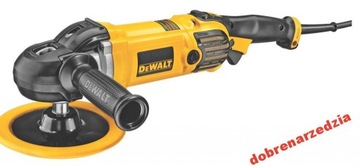 Автомобильная полировальная машина DeWalt DWP849X 180 мм + шерсть с кабелем 230 В, РЕГУЛИРУЕМАЯ