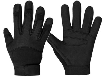 Тактические военные перчатки ARMY GLOVES MIL-TEC Black XXL