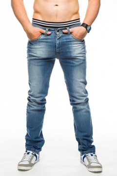 SPODNIE MĘSKIE VANKEL JEANS - 620 - 100CM L30
