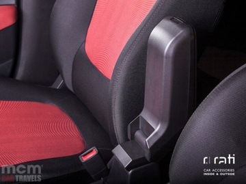 фото thumb №11, Подлокотник кожаный подлокотник armster skoda fabia 2014-21