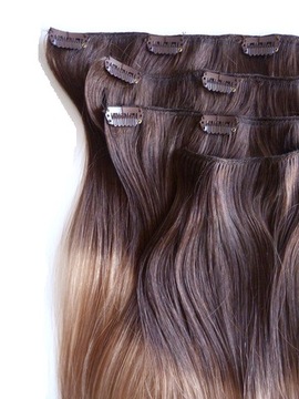 Заколка OMBRE на наращенные волосы NATURAL HAIR