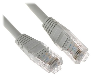 ПАТЧКОРД RJ45/1.0-СЕРЫЙ кат.5e СЕРЫЙ 1м ABCV