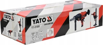 YATO YT-81980 СТАНОК ДЛЯ СВЕРЛЕНИЯ ОТВЕРСТИЙ ДЛЯ БЕТОНА 2200ВТ