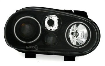 LAMPY ANGEL EYES VW GOLF 4 98-04 CCFL BLACK