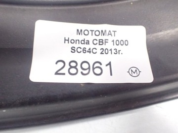 ПЕРЕДНИЙ ОБОД АБС HONDA CBF 1000 SC64 17x3.50