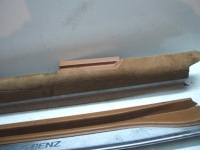 Mercedes sl r129 накладка поріг молдинг права Доставка, фото thumb