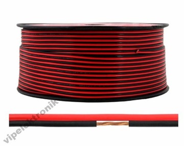 PRZEWÓD DO TAŚMY LED, KABEL GŁOŚNIKOWY 2x0.75mm