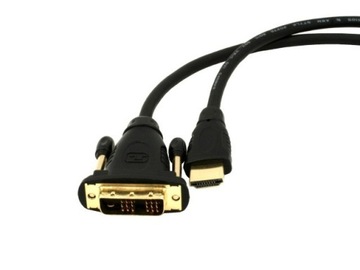 цифровой кабель HDMI - DVI 3 м ЖК-телевизор ПК Щецин