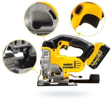 Аккумуляторный лобзик 18В 2х4Ач DeWALT DCS331M2