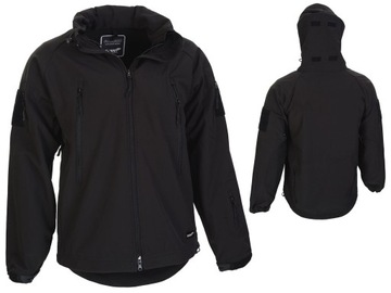 Texar SOFTSHELL JACKET FALCON Капюшон ЧЕРНЫЙ - XL