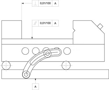 SINE TICE 125MM ТОЧНЫЙ НАКЛОН SPZSB125/160 УПРАВЛЕНИЕ ДЛЯ ИЗМЕРЕНИЙ