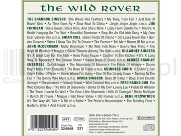 Wild Rover - Лучшее из ирландской музыки, 10 компакт-дисков, ирландский