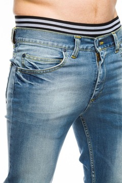 SPODNIE MĘSKIE VANKEL JEANS - 620 - 84CM L30