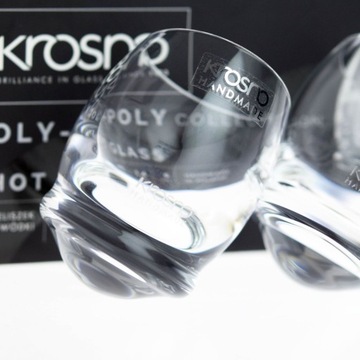 KROSNO Roly-Poly bujane kieliszki do wódki 40ml