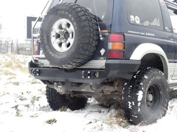 фото thumb №11, Бампер задний mitsubishi pajero 2 стальной бесплатно