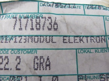 фото thumb №7, 61.600.31a блок управления люк электрический lancia lybra