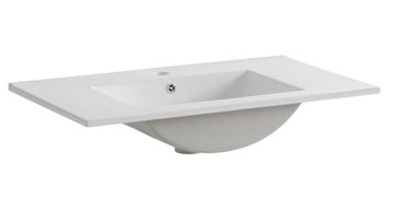 ZESTAW MEBLI ŁAZIENKOWYCH 80 CM GALAXY WHITE