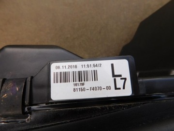 фото thumb №3, Лампа левая левый full led toyota chr ch-r 16-