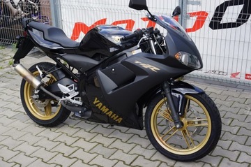 Yamaha TZR 50 03-16 BLACK GOLD наклейка шпон черный и золотой