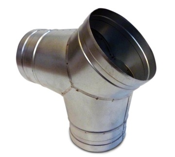 Trójnik Y-portki ocynk fi 125 / 150 / 125 mm