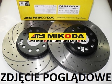 MIKODA 0462 GT ДИСКОВ BMW X5 E70 F15 F85 перед 365