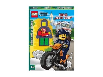 ГАЗЕТА С ФИГУРКОЙ LEGO CITY ЗОЛОТОЕ ЯЙЦО Миссия