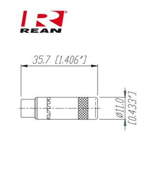 РАЗЪЕМ RCA CINCH REAN / NEUTRIK NYS372P, НИКЕЛИРОВАННЫЙ