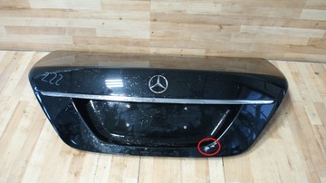 фото thumb №1, Mercedes s kl w221 крышка багажника задняя