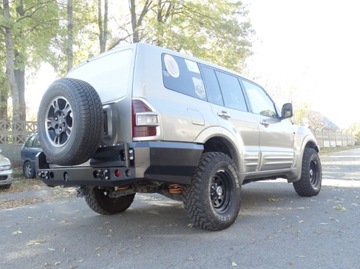 фото thumb №10, Бампер задня задній mitsubishi pajero 2 металевий 4x4