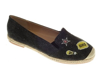 ESPADRYLE DAMSKIE H861 Black r.39