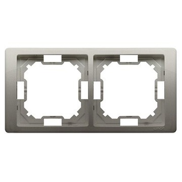 Simon Basic Neos Double Frame BMRC2/29 САТИНА