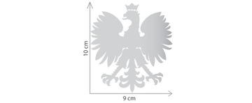 Наклейки EAGLE EMBLEM, автомобильные наклейки, зеркальная пленка