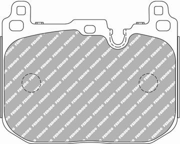 FERODO DS2500 ПЕРЕДНЯЯ BMW M2 F87 M3 M4 F80 F82