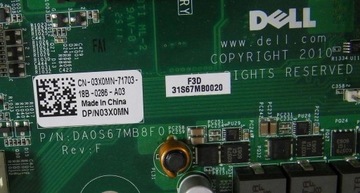 Материнская плата для Dell PowerEdge R515 03X0MN 2xSocket C32