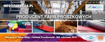 Farba Proszkowa RAL 5002 Poliestrowa Gładki Połysk