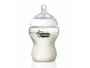 Бутылка Tommee Tippee 340 мл с 3 -метровыми пустями+ декор