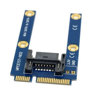 Adapter Przejściówka mSATA na SATA 7PIN SSD