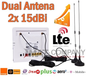 ДВОЙНАЯ АНТЕННА LTE4G Huawei B593 B315 DWR-921 B525