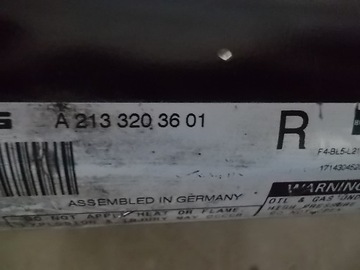 фото thumb №3, Mercedes e класс 213 w213 amg a2133203401 амортизатор