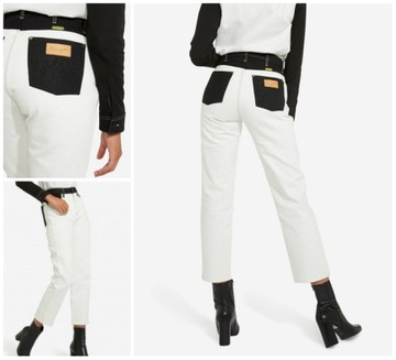 WRANGLER x PETER MAX JEANSY STRAIGHT 7/8 _ W27 L30